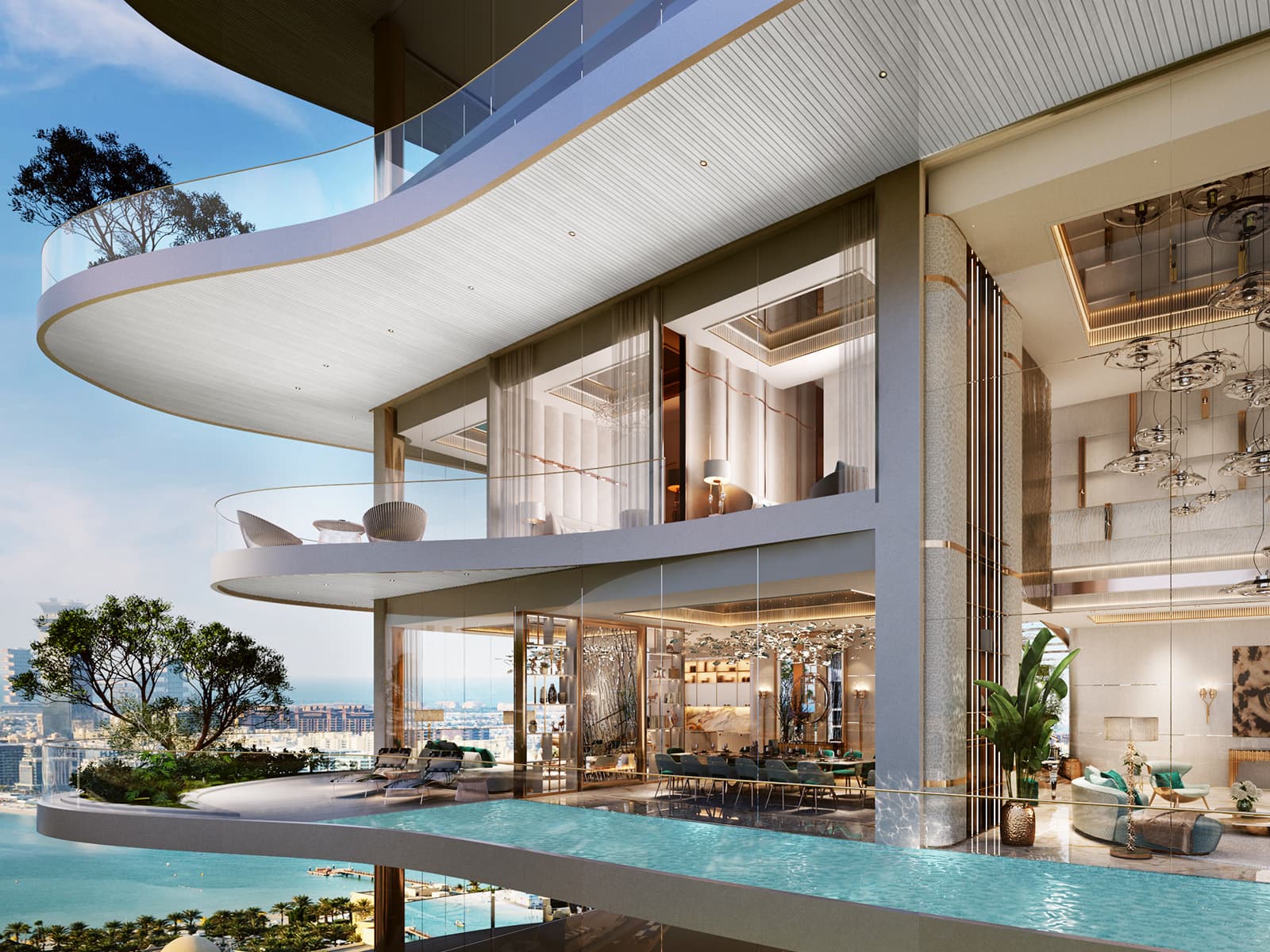 DAMAC Bay by Cavalli, artist's impression 3