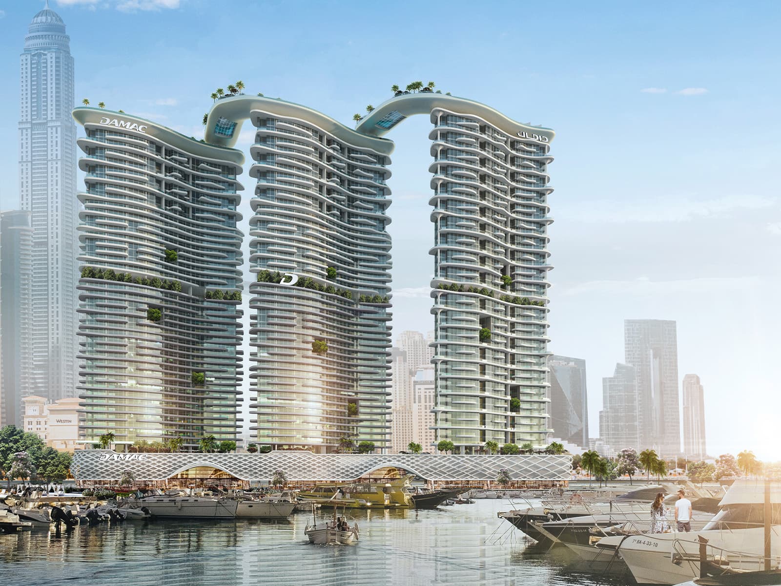 DAMAC Bay by Cavalli, artist's impression 4