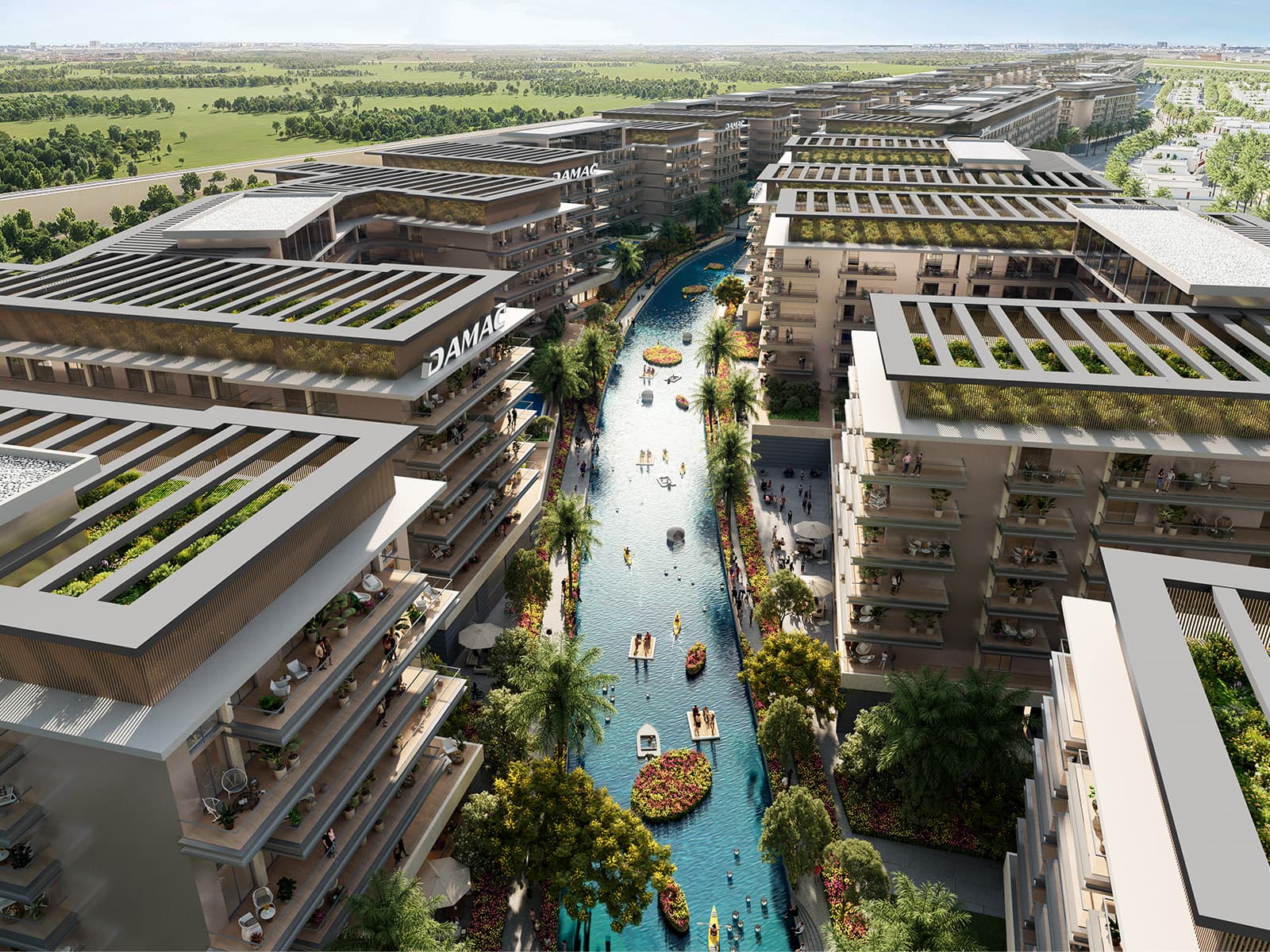 DAMAC Riverside Views, artist's impression 3