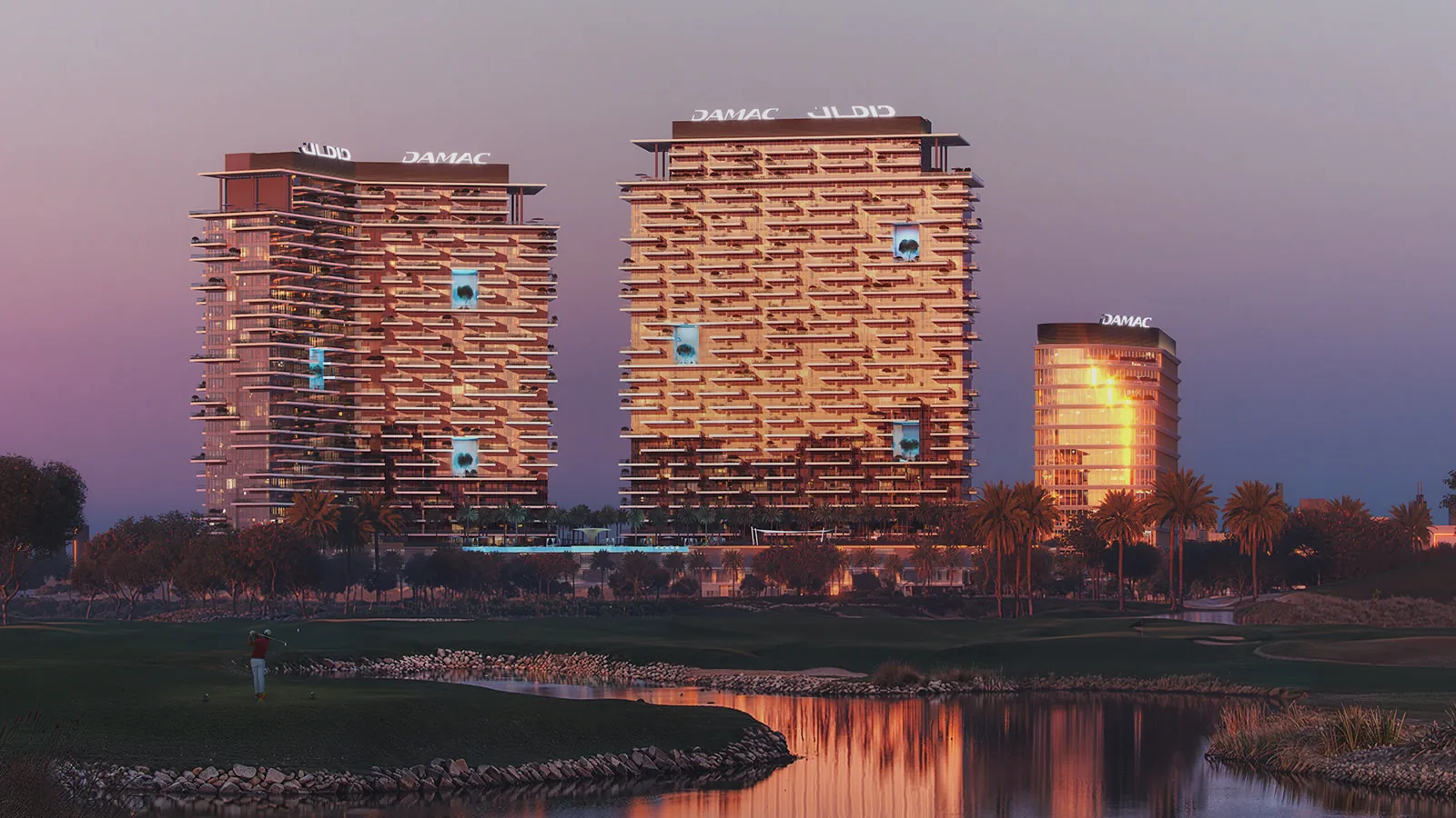 DAMAC District, DAMAC Hills (developer render)
